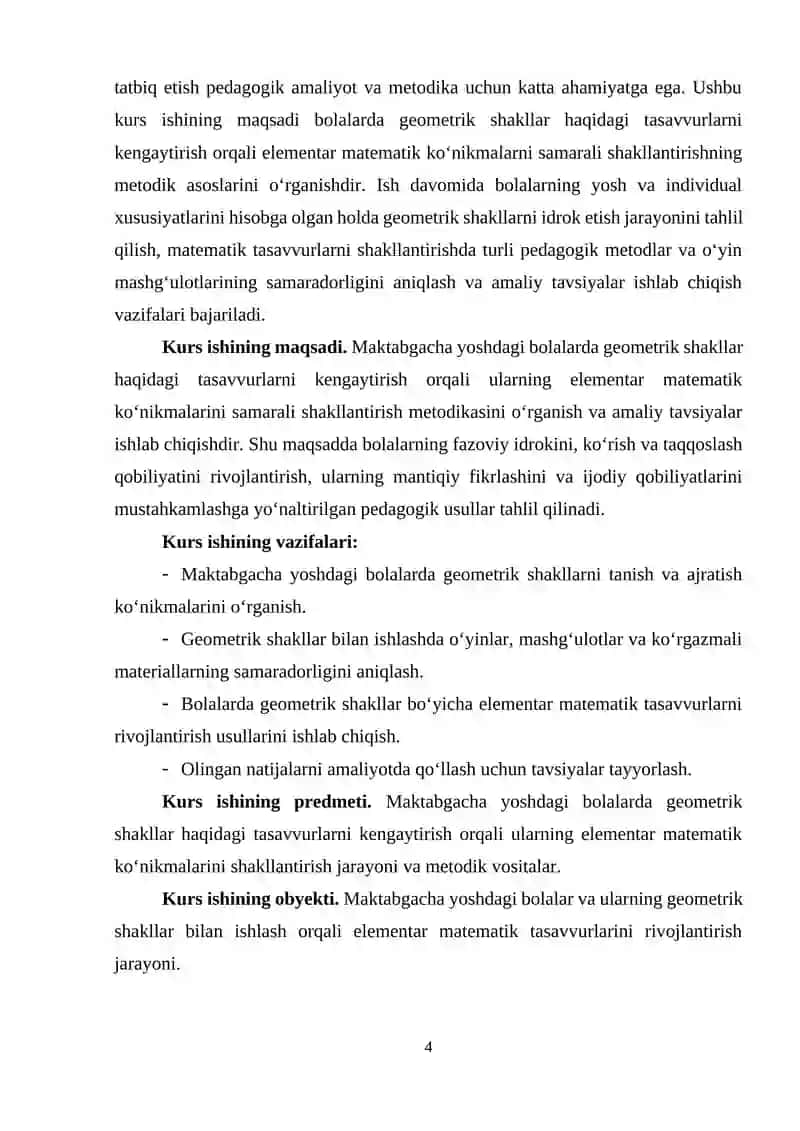 Bolalarda geometrik shakllar haqidagi tasavvurlarni kengaytirish 4