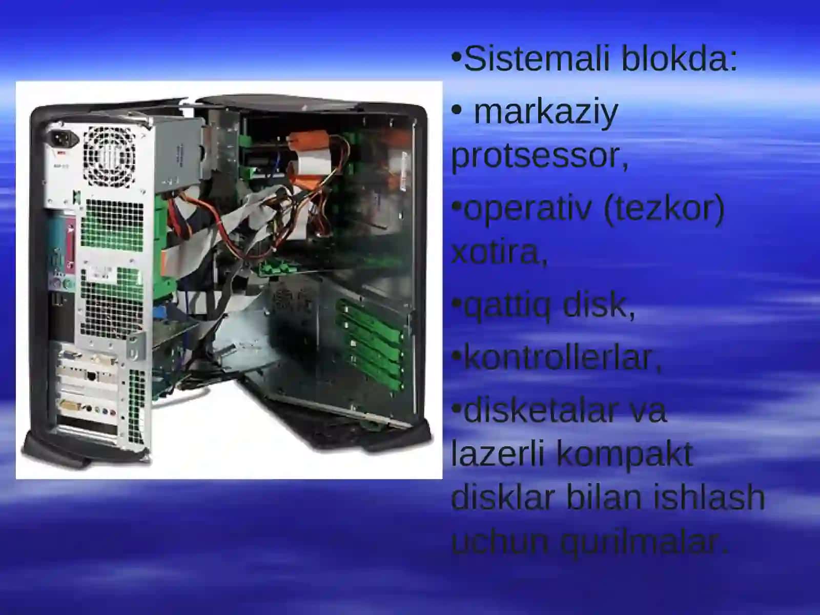 Kompyutеrning asosiy qurilmalari 4