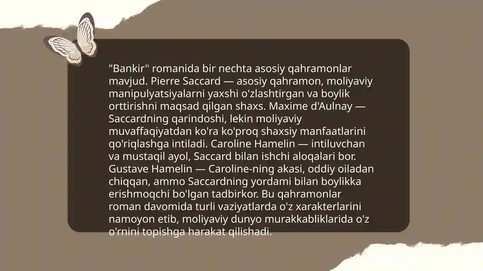 Abduqayum Yoʻldoshev romanlari poetikasi ("Bankir" va "Daryo" romanlari misolida) 4