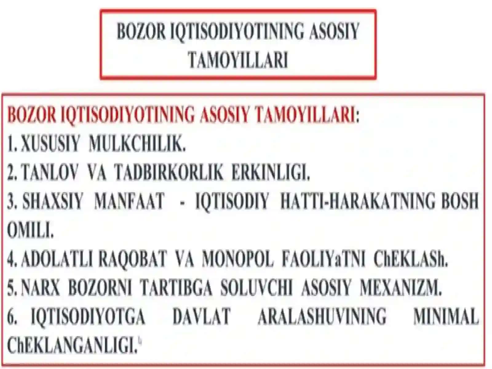 Mikroiqtisodiyot fanining predmeti, ob’ekti, maqsadi va vazifalari 4