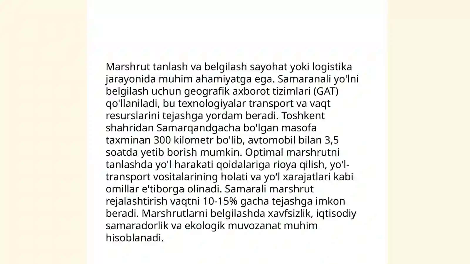 Ekskursiyani tashkil etish va uni o’tkazish metodi 4