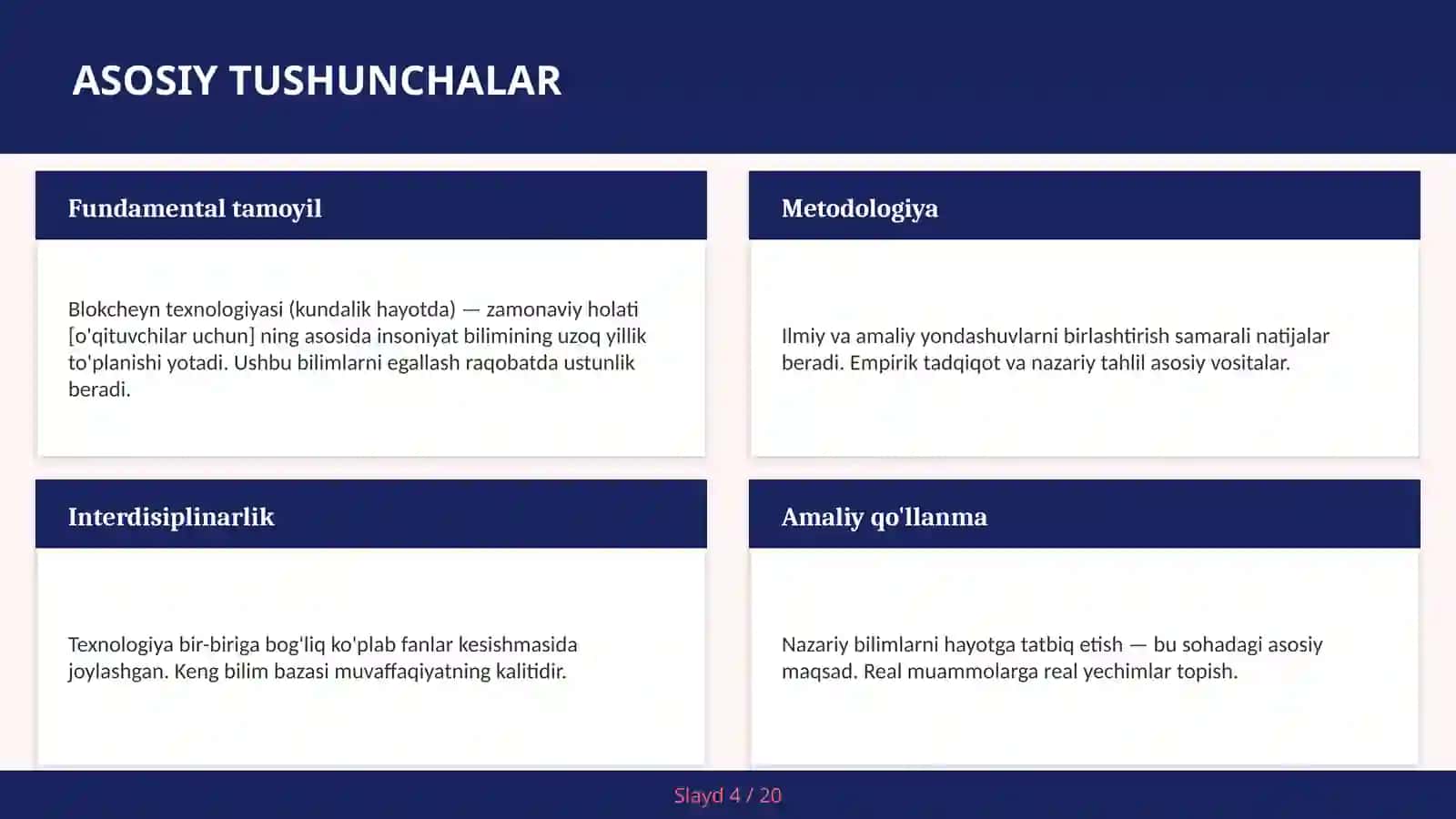 Blokcheyn texnologiyasi (kundalik hayotda) — zamonaviy holati [o'qituvchilar uchun] 4