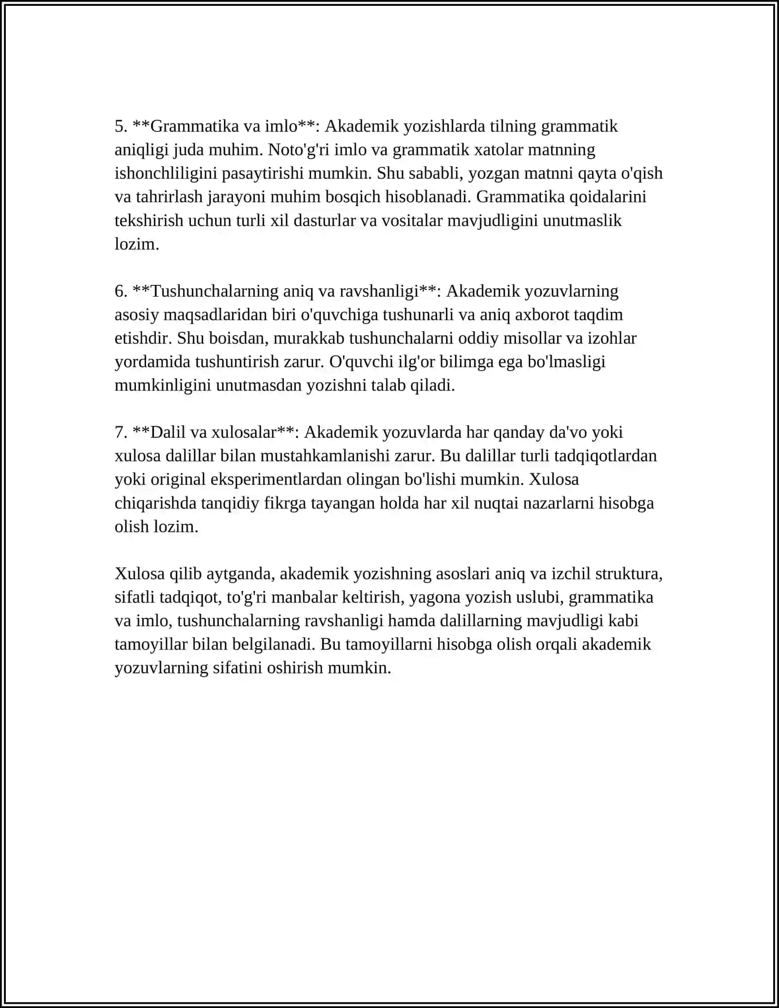 AKADEMIK YOZISH VA SAMARALI AMALGA OSHIRISH OMILARI 4