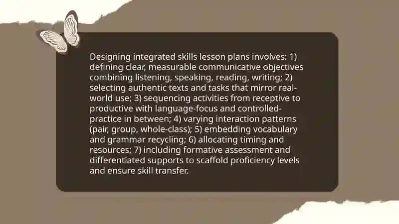 Integrated Skills in the ESL | EFL Classroom 4
