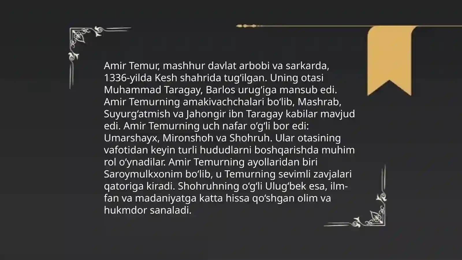Amir Temur davlat arbobi 4