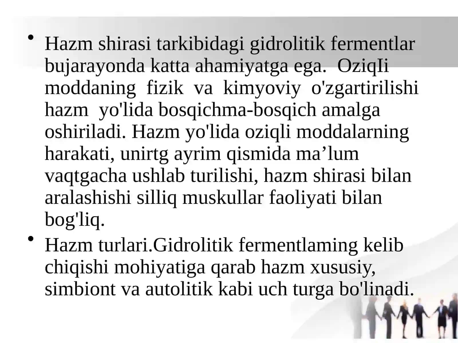 Ovqat hazm fiziologiyasi: fermentlar va ularning roli 4