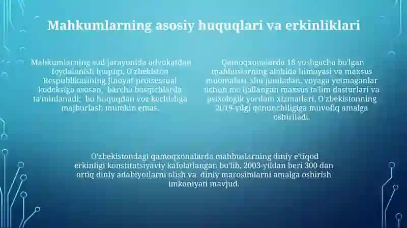 Mahbuslar huquqlarini himoya qilish 4