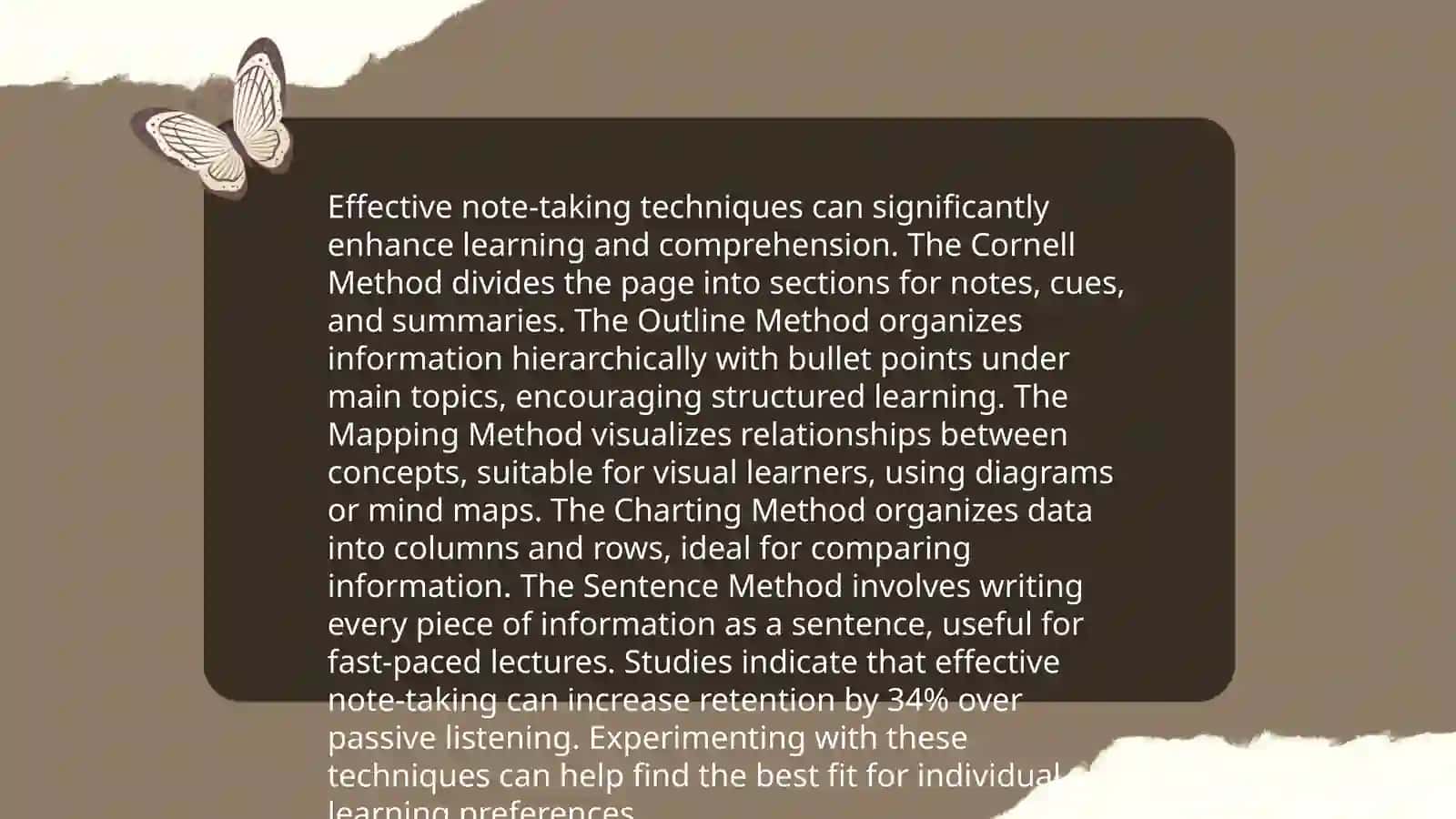 Learning strategies and techniques 4