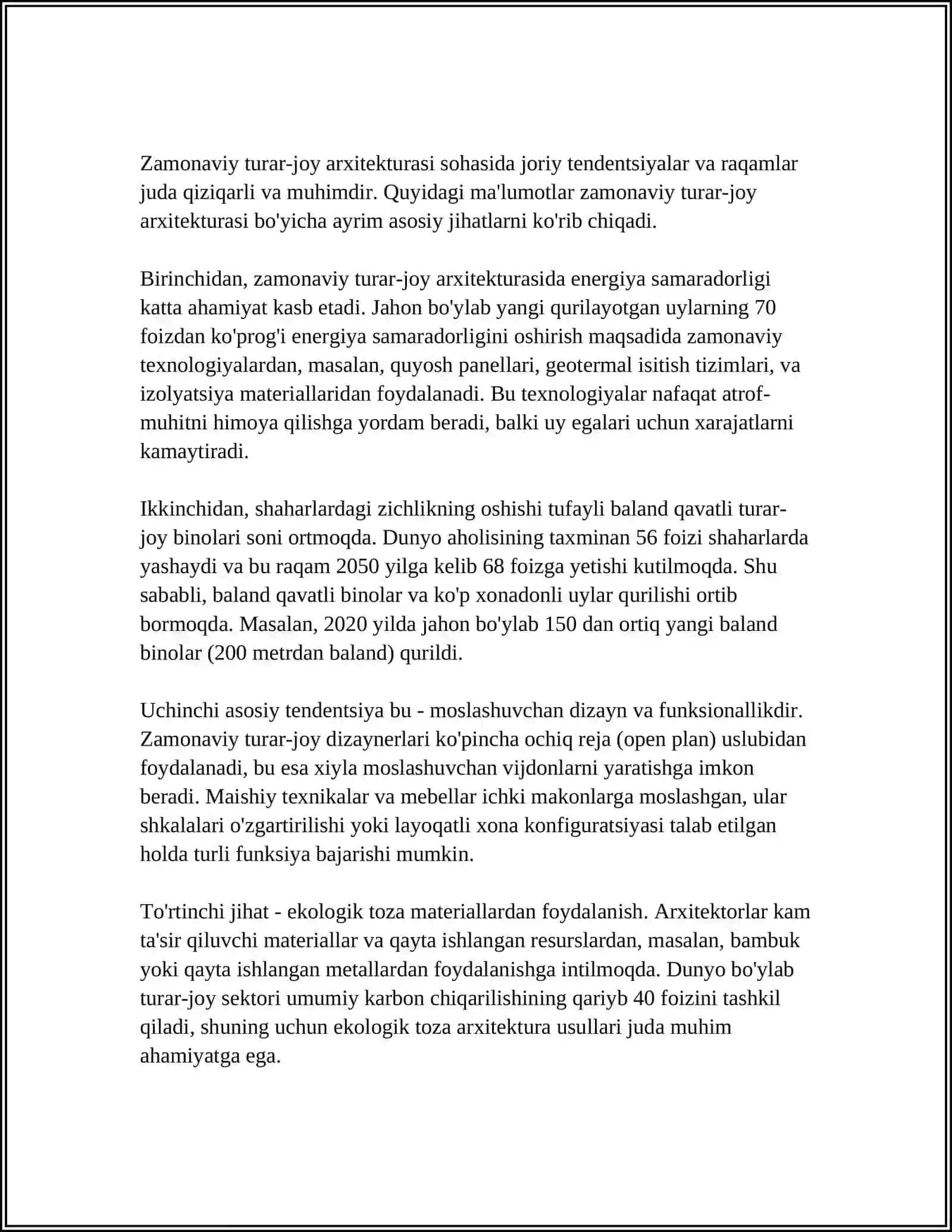 TURAR-JOY BINOLARI VA ULARNING HAJMIY-TARHIY YECHIMLARI 4