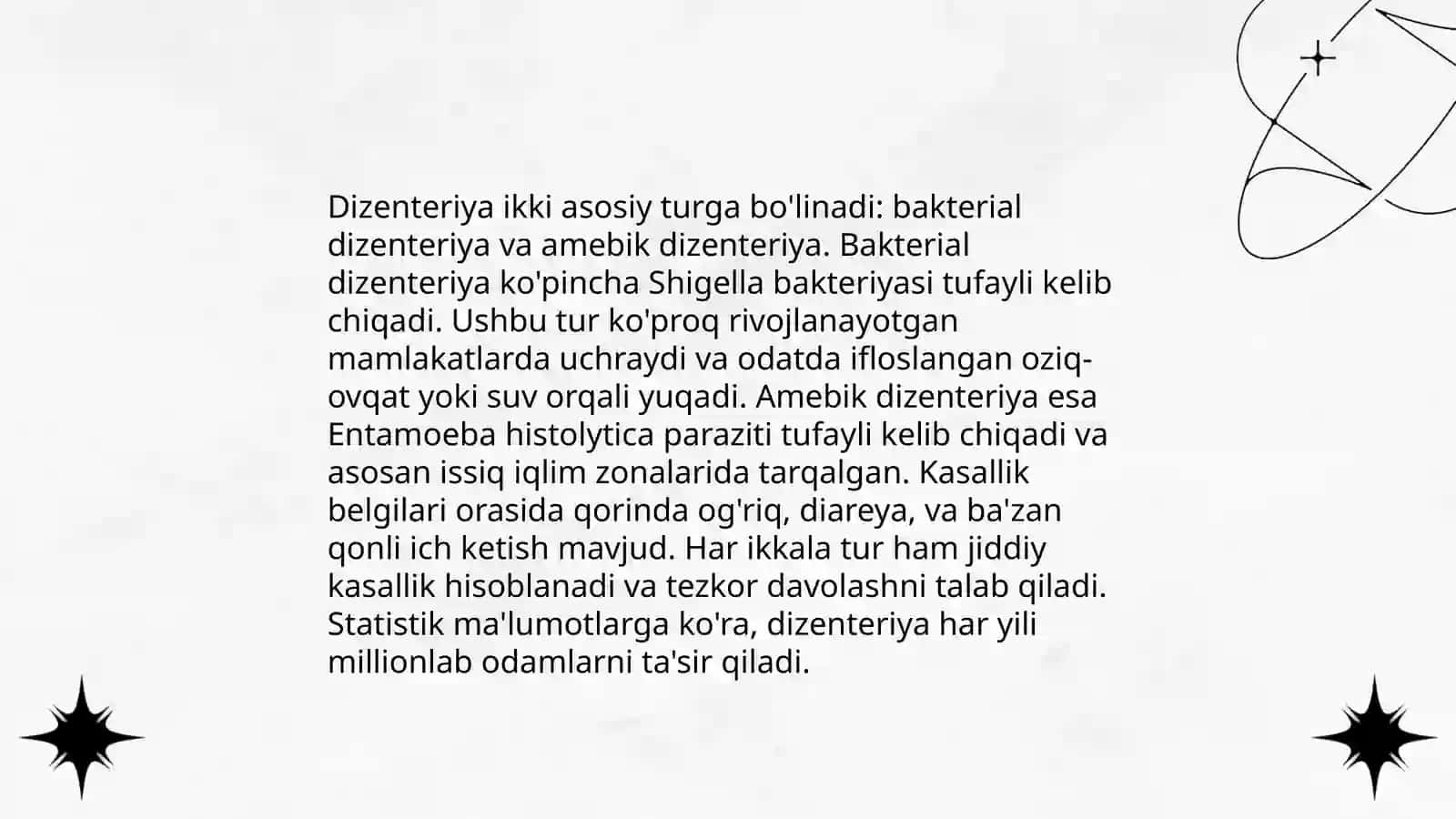 Ichak infeksiyalari dizenteriya kasalligi 4