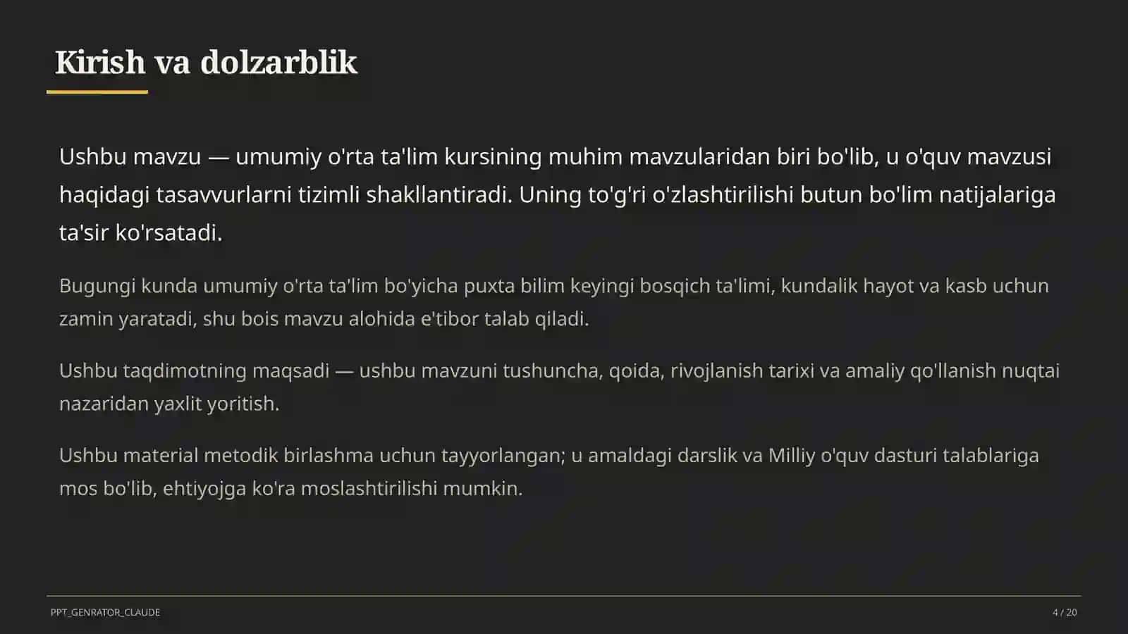 Inklyuziv ta'lim: alohida ehtiyojli o'quvchilar bilan ishlash usullari 4