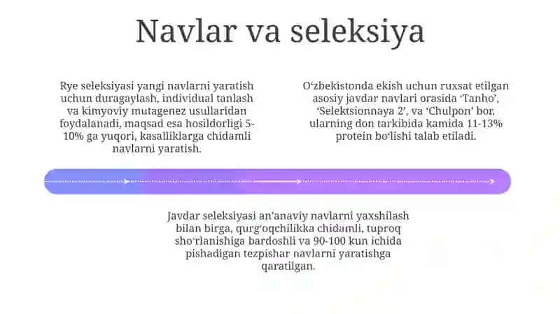 Javdar yetishtirish texnologiyasi 4