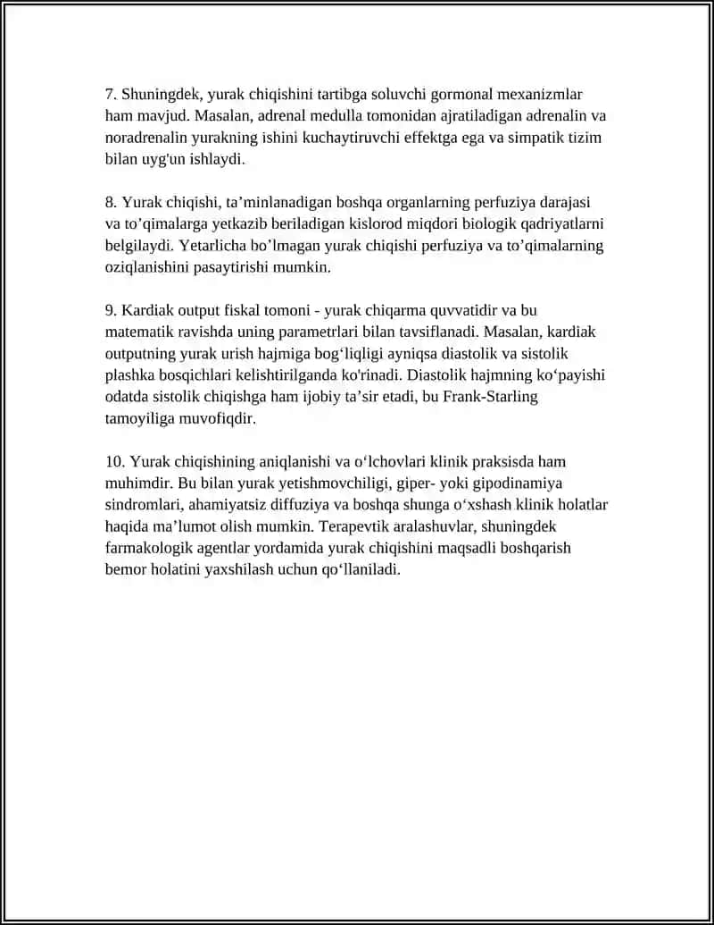 GOMODINAMIKA YURAK FAOLIYATINING FIZIKAVIY ASOSLARI 4