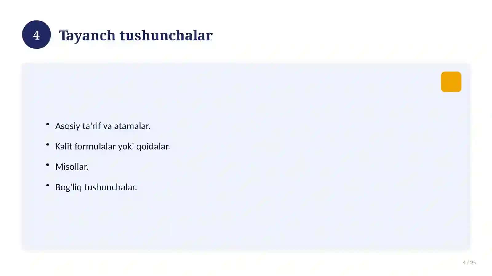 Informatika fanidan 4-sinf: didaktik tarqatma materiallar 4