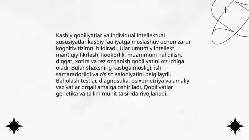 Kasbiy moslik va shaxsning individual psixologik xususiyatlari 4