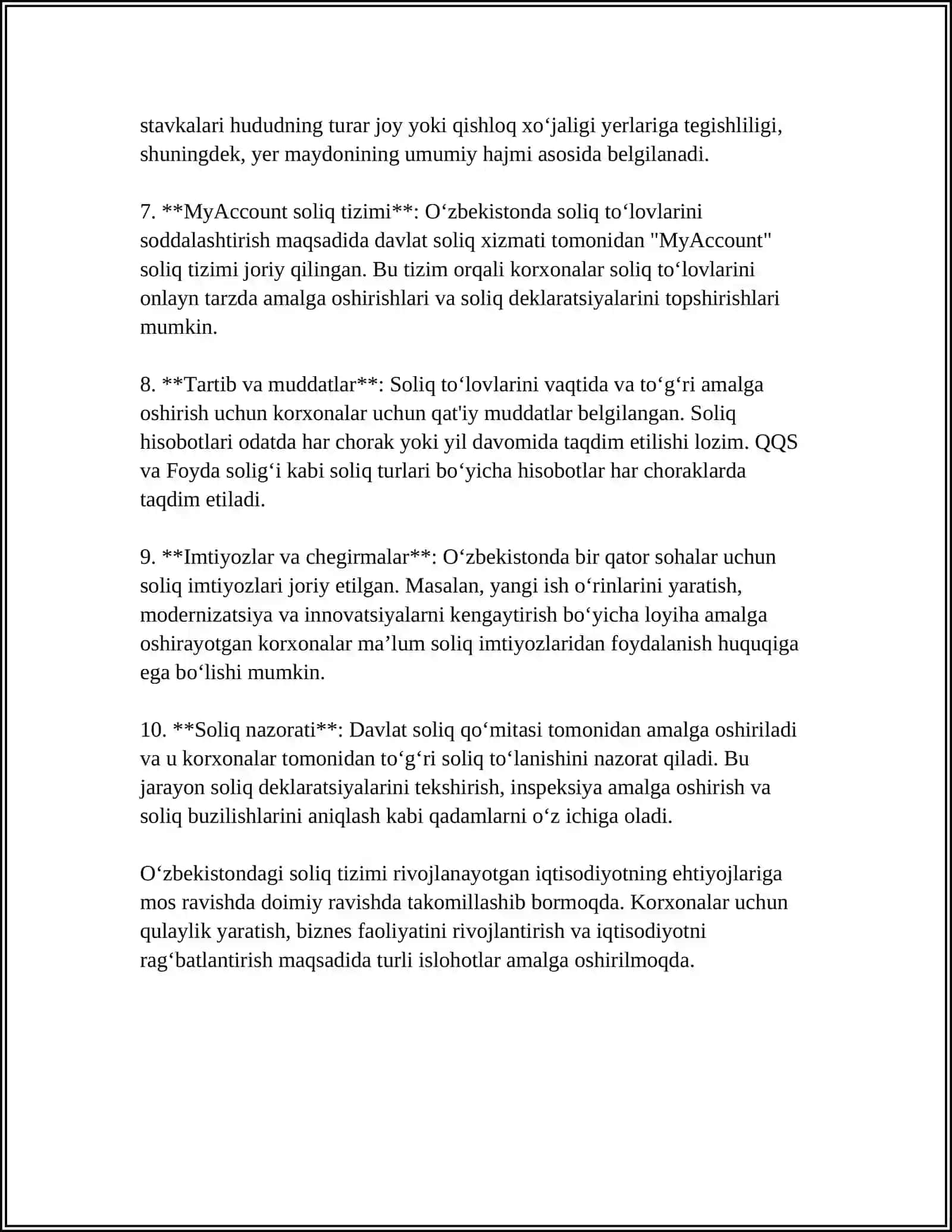 KORXONALARNI SOLIQQA TORTISHNI OPTIMALLASHTIRISH 4