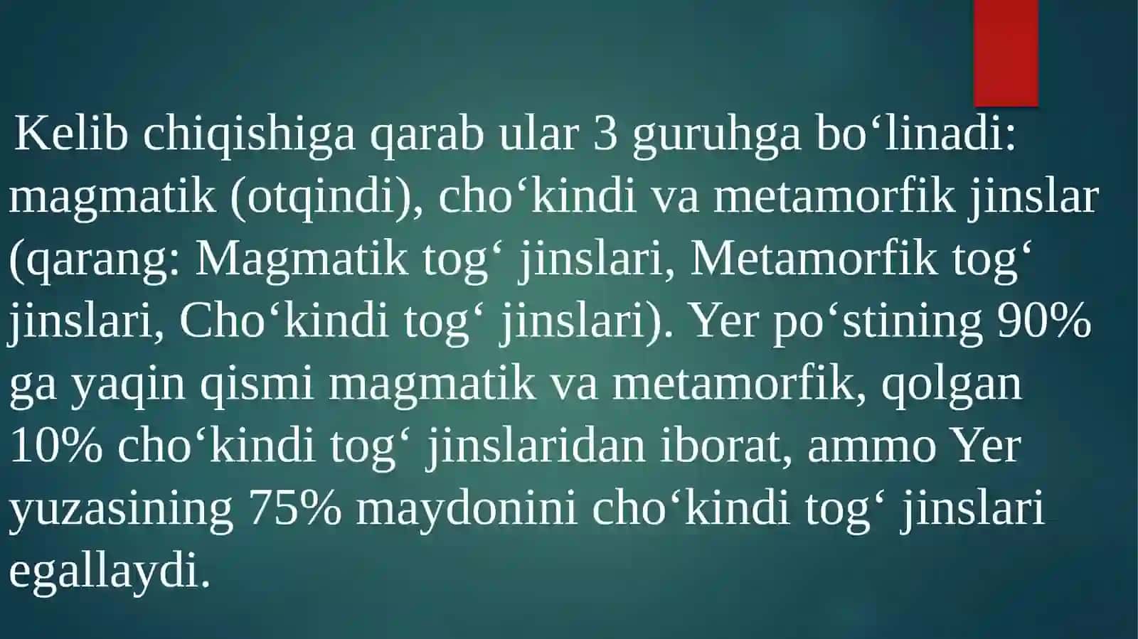Tog’ jinslari va minerallar ustida ishlash 4