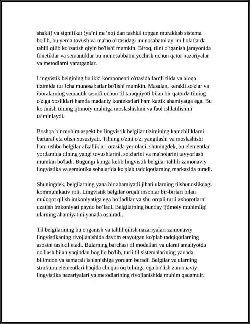 LINGVISTIK BELGI TUZULISHI 4