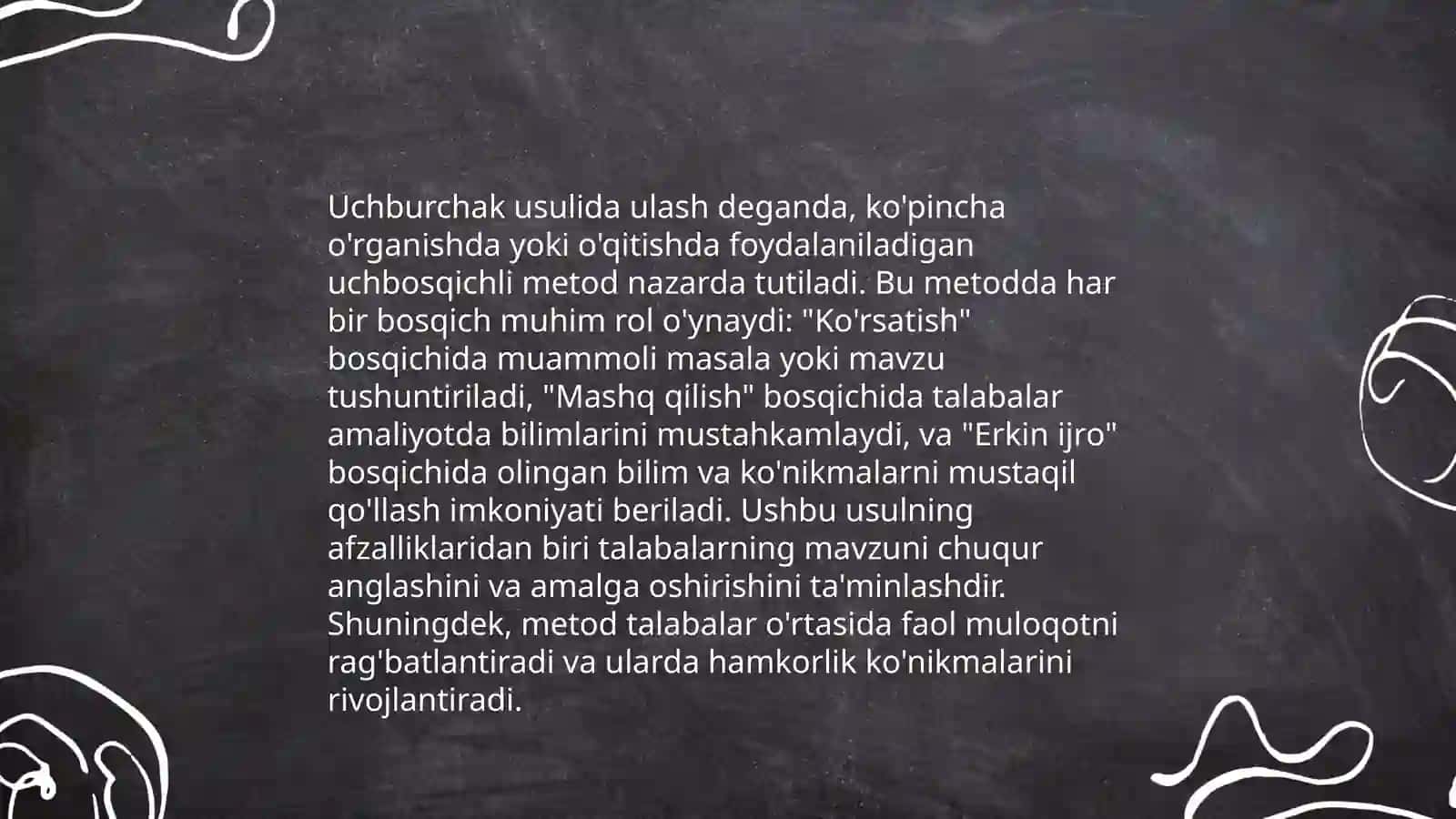 Yulduzcha usulida ulash 4