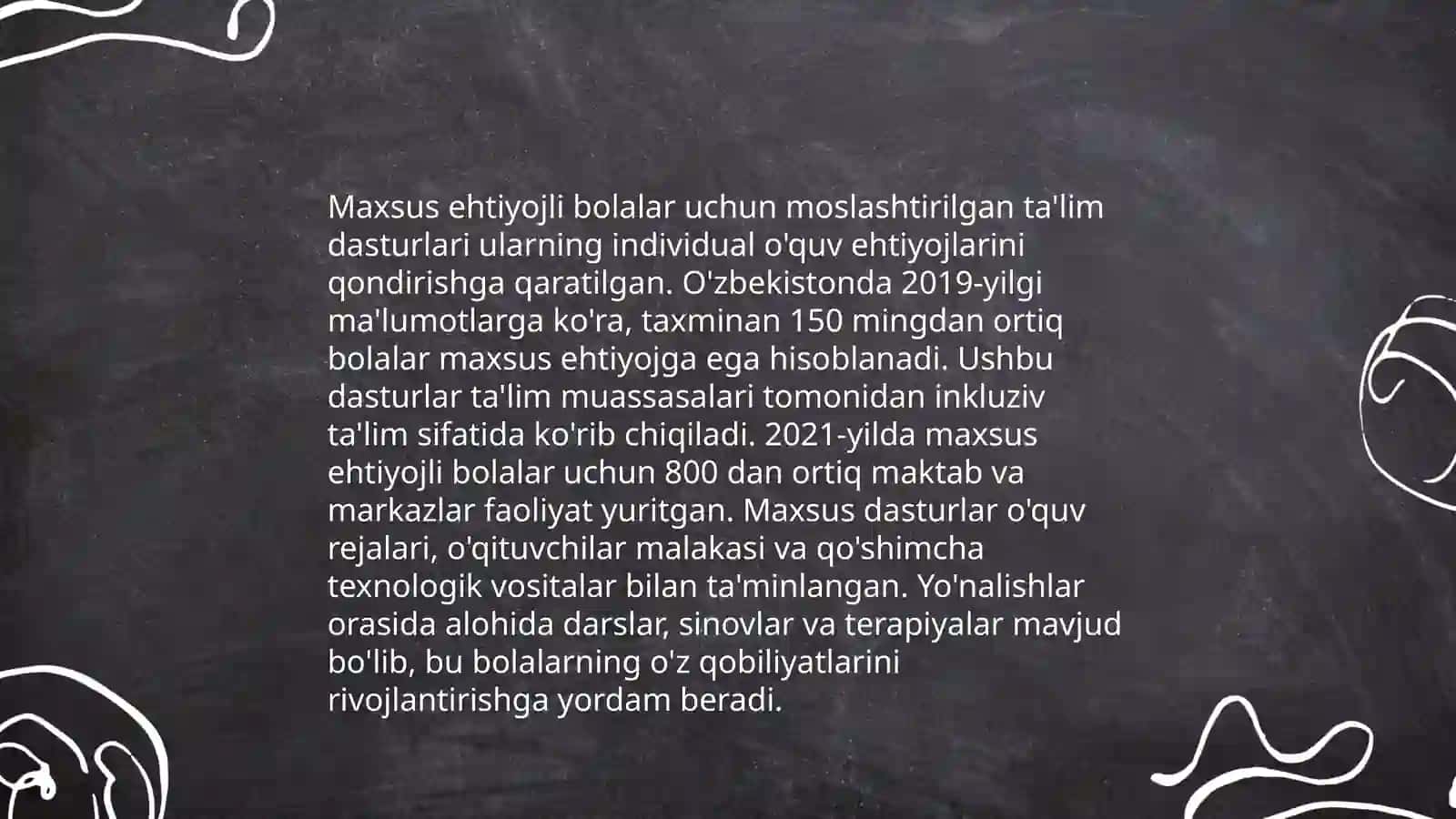 Imkoniyati cheklangan o'quvchilarning ta'limga bo'lgan ehtitojlari va ularni amalga oshirish muamolari 4