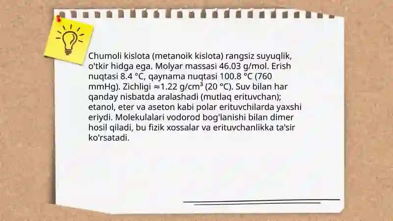 Chumoli kislotalar 4