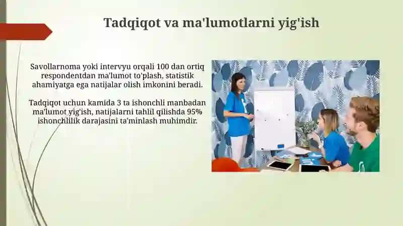 Akademik taqdimotlarni tayyorlash va o‘tkazishko‘nikmalari 4