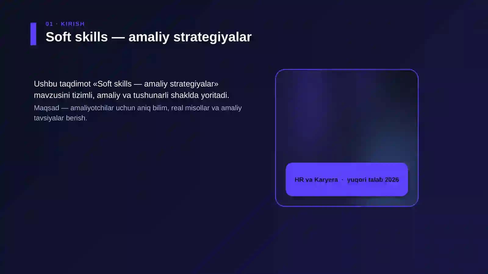 Soft skills — amaliy strategiyalar 4