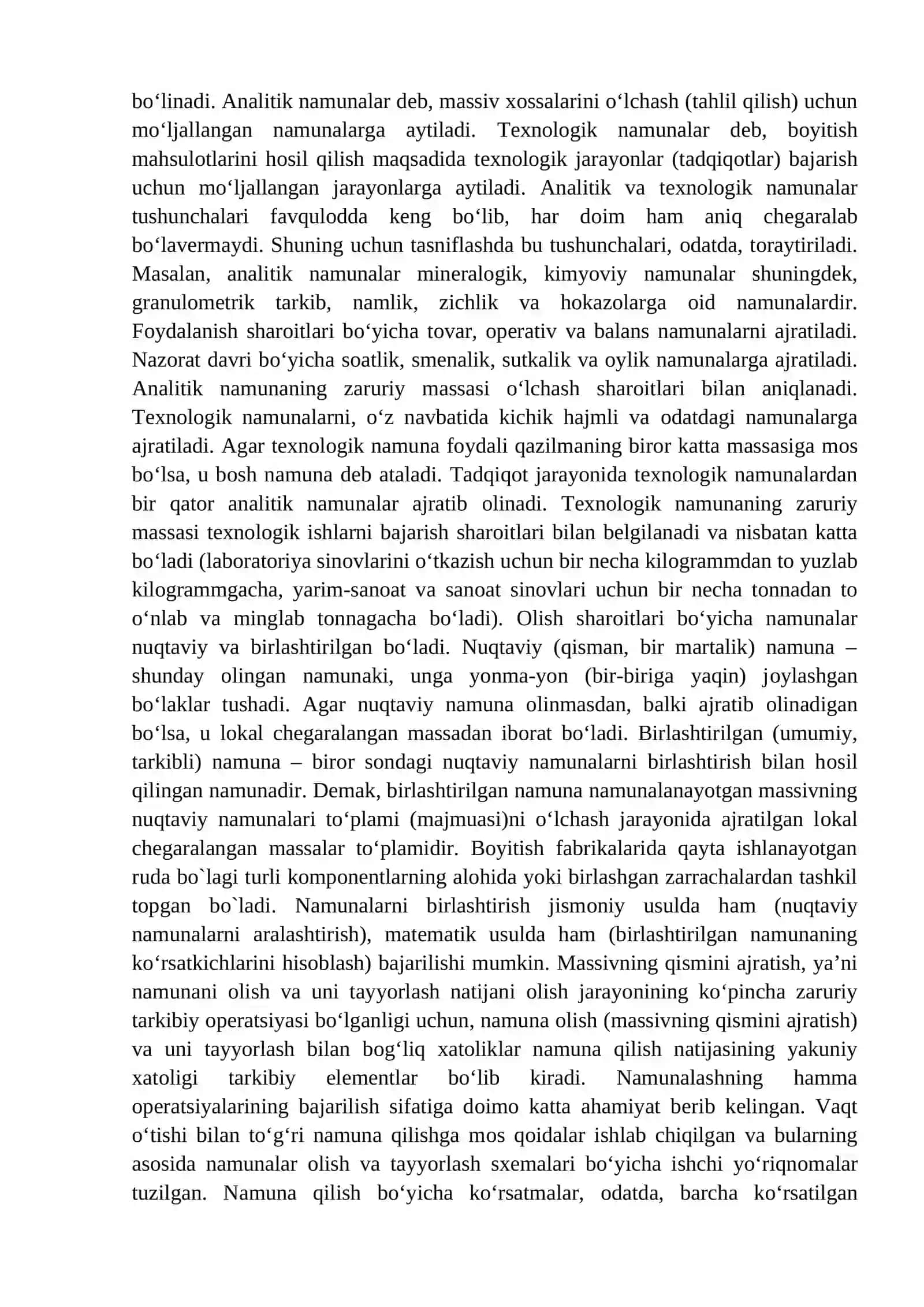 AMALIY MASHG’ULOT. RUDADAGI FOYDALI KOMPONENTNING MINIMAL MIQDORINI ANIQLASH 4