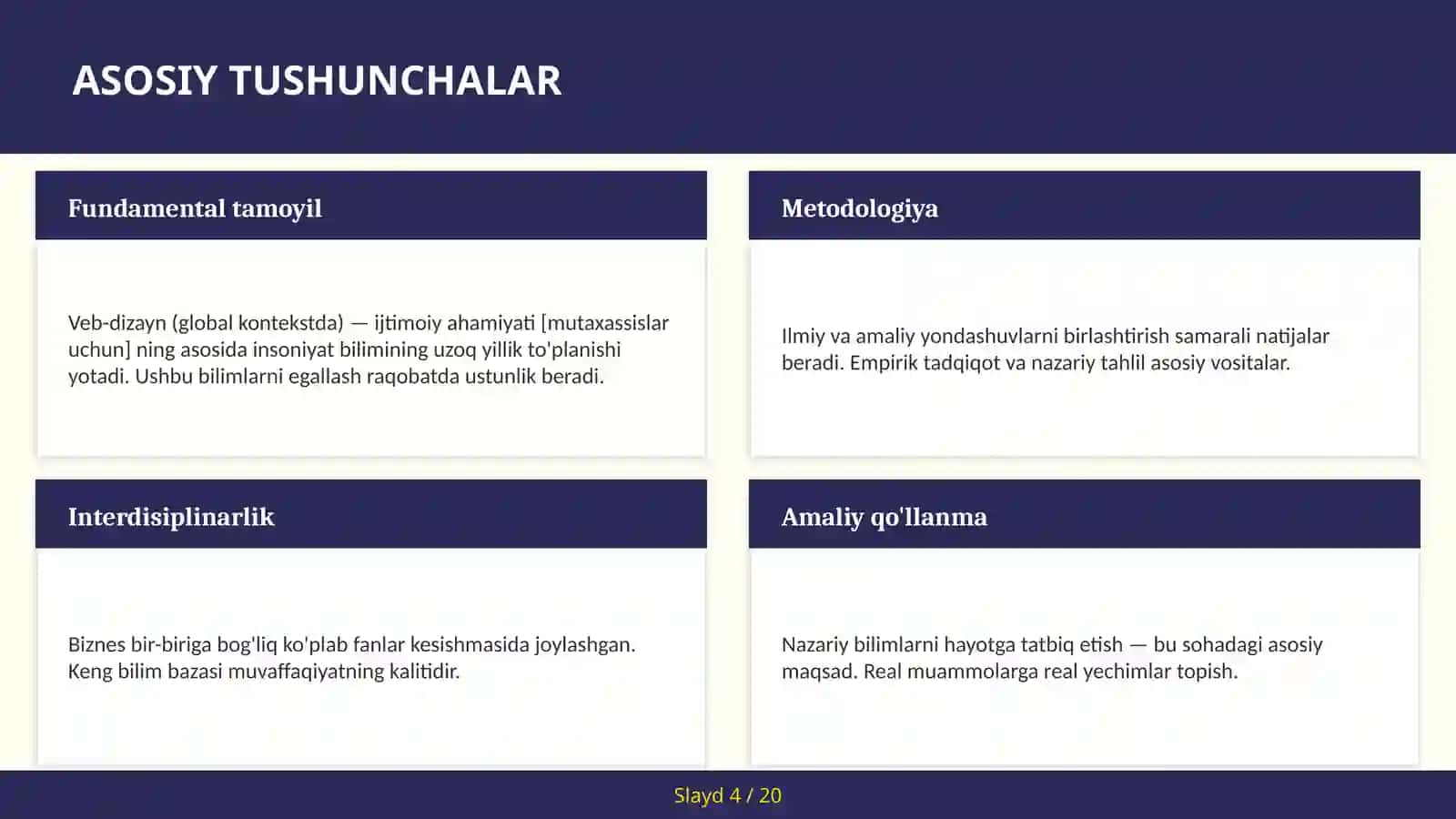 VEB-DIZAYN (GLOBAL KONTEKSTDA) — IJTIMOIY AHAMIYATI [MUTAXASSISLAR UCHUN] 4
