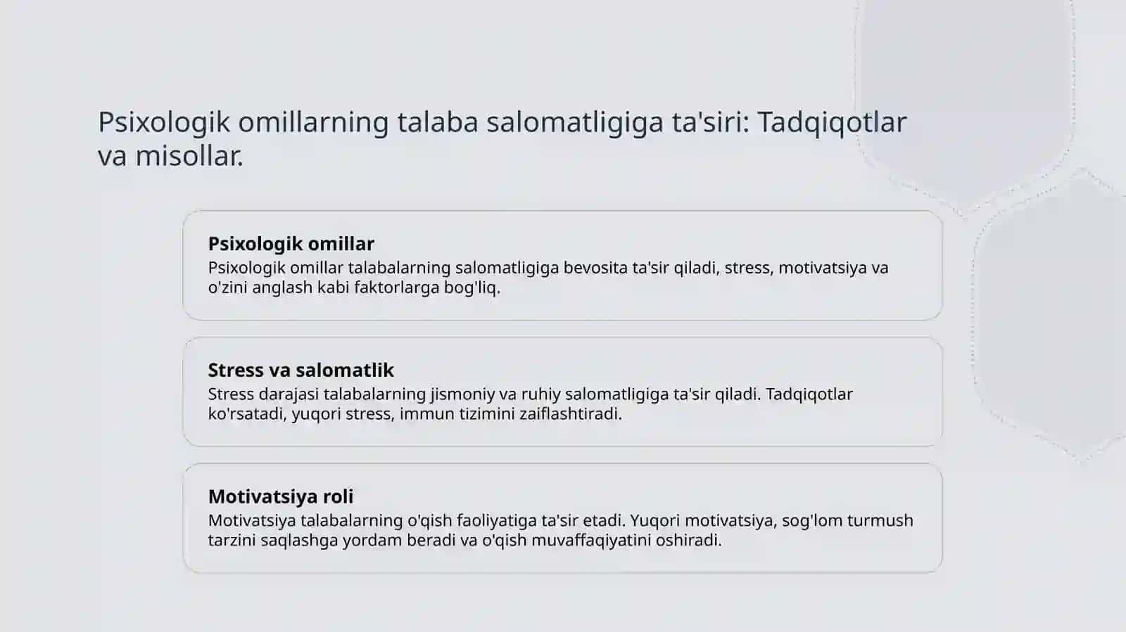Salomatlikni ta'minlovchi zarur psixologik-pedagogik omillar 4