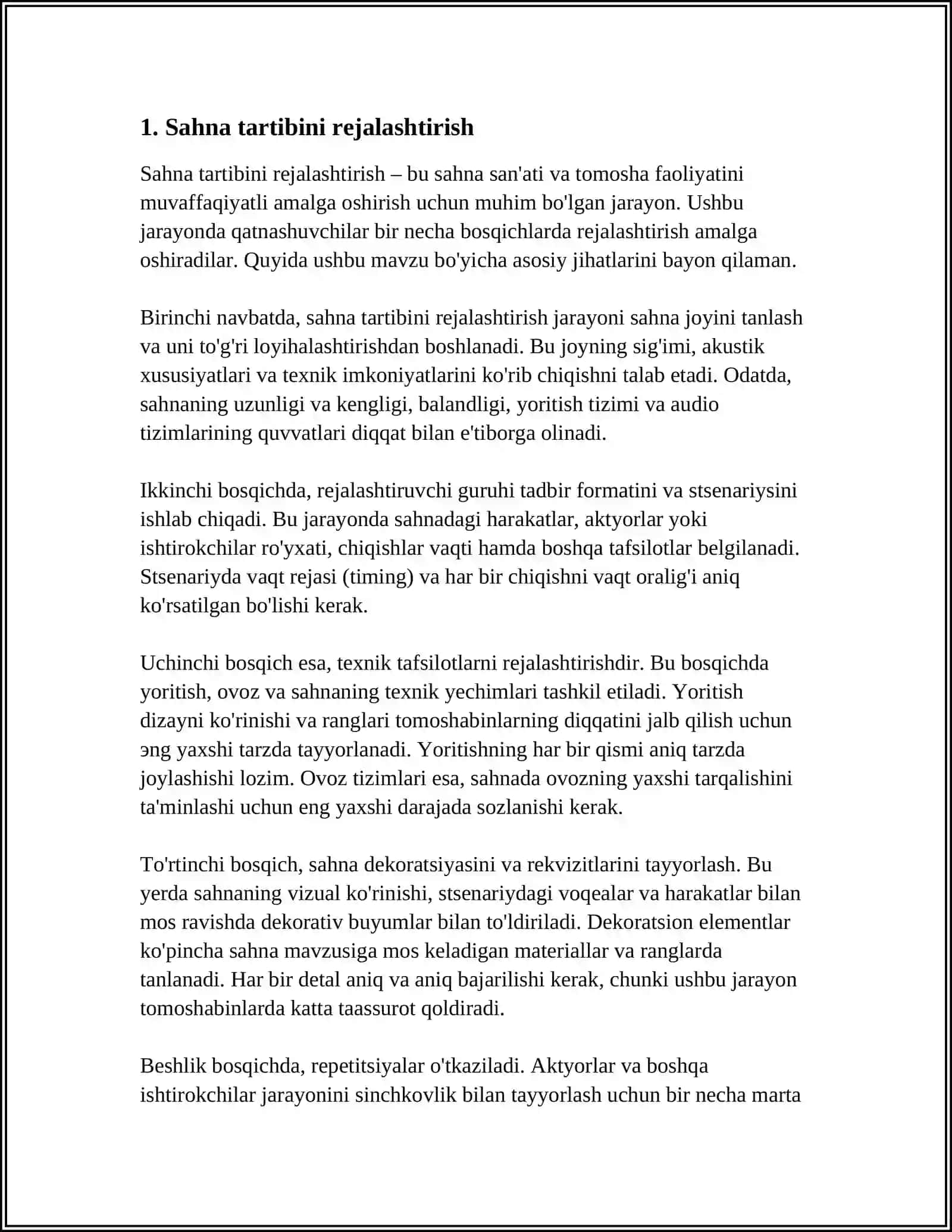 STAYDLAR USTIDA ISHLASH ANIMATSIYA MASALARI. TOVUSH TASVIRI MATN VA XARAKATLAR UYĞUNLIGINI TA'MINLASH. TIBBIY TAQDI MOTLARDA GIPERBOĞLANISHLARINI SHAKILANTIRISH TAQDIMOTNI BOSHQARISH 4