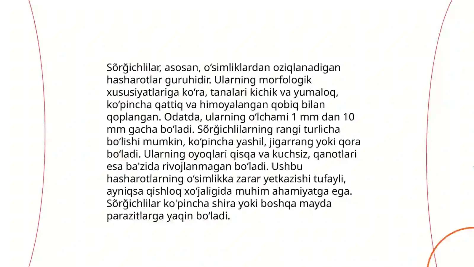 Sõrğichlilar sinfi (trematodes) 4