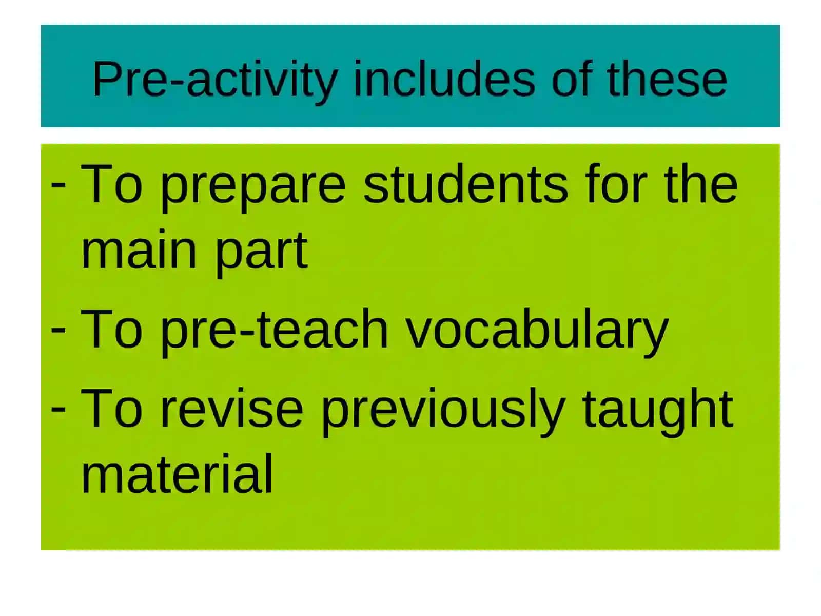 Lesson planning 4