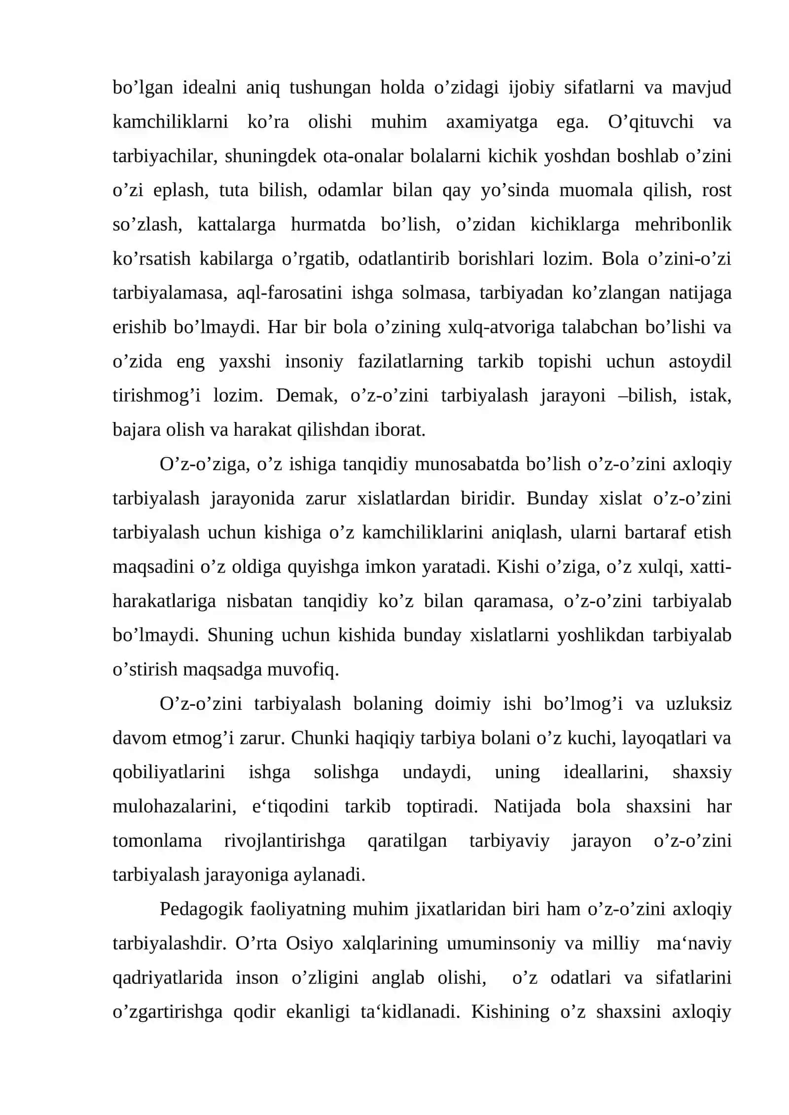 Tarbiyaning mohiyati va vazifalari 4