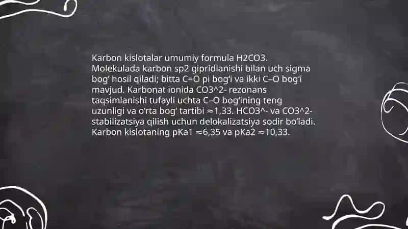 Karbon kislotalar 4