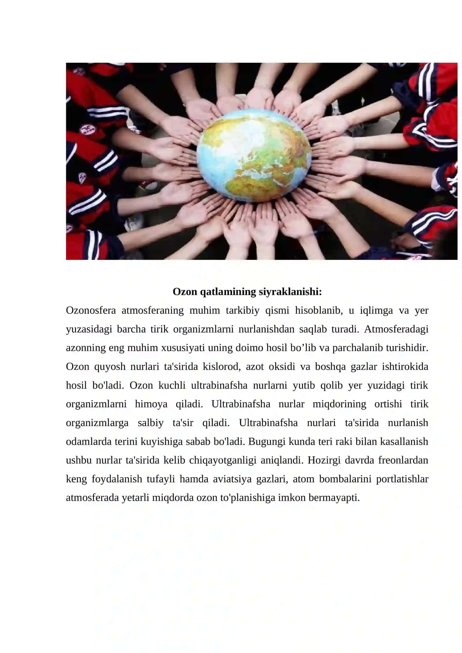 Ekologik tizimlar, muhit va ekologik omillar 4