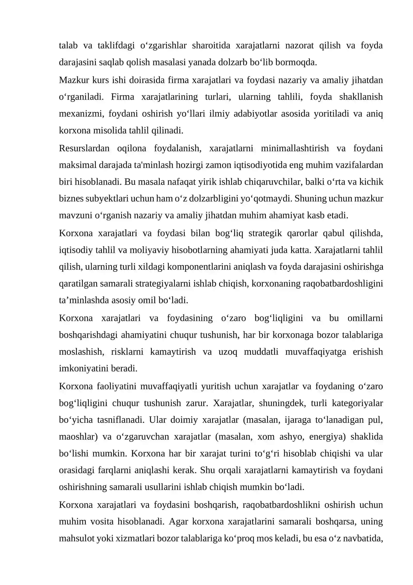 IQTISODIYOT NAZARIYASI 4