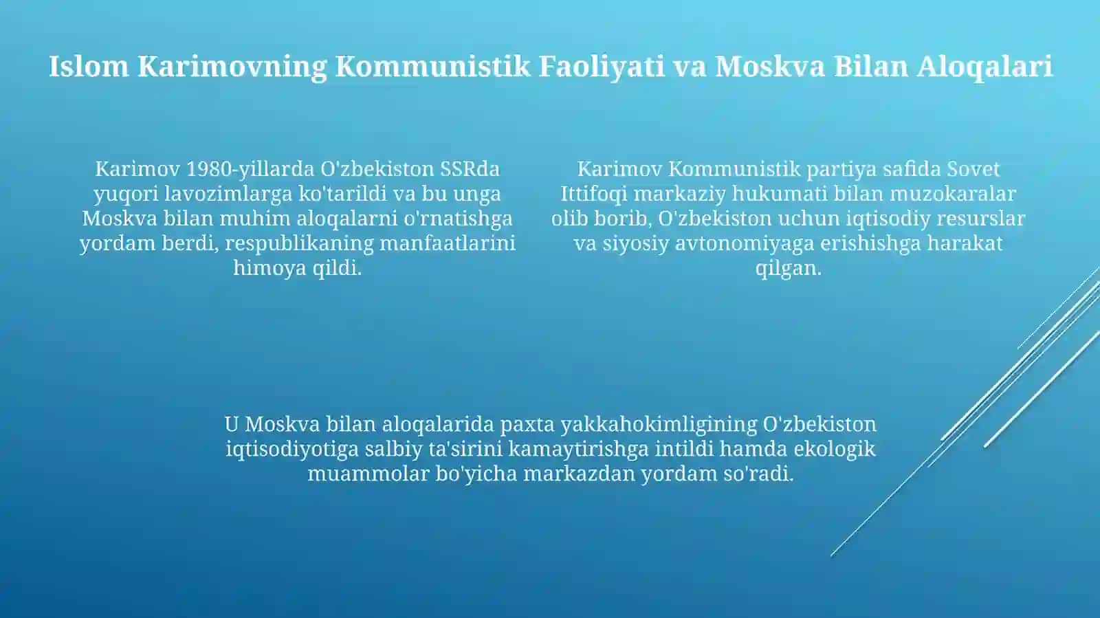 O'zbekistonningsobiqittifoqdatuydaganoʻrni 4