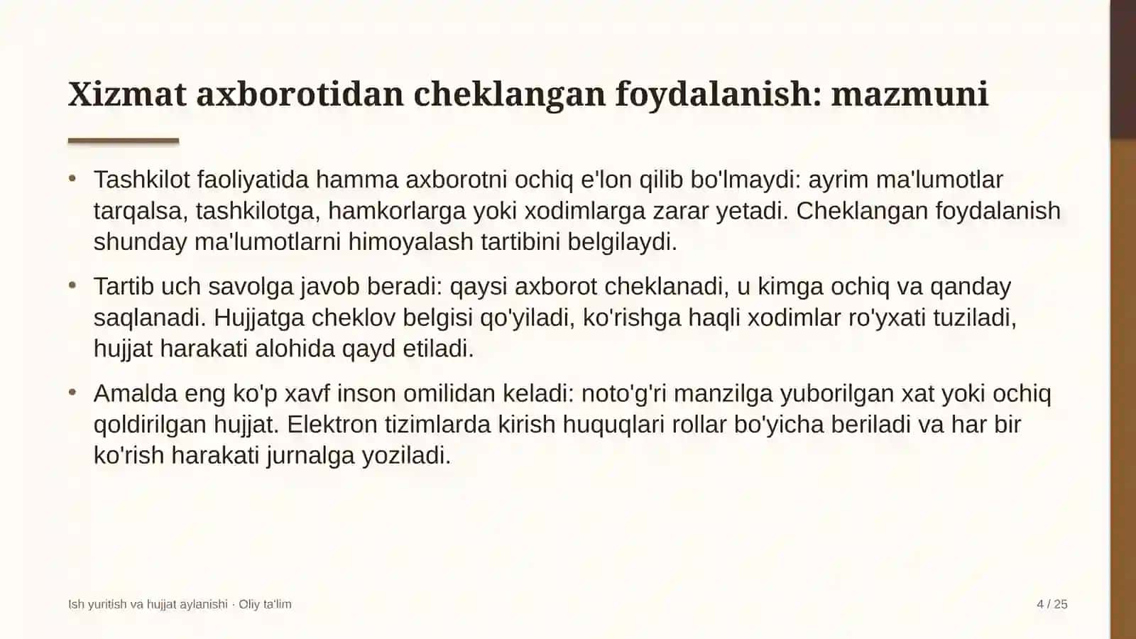 tuman sudlarida xizmat axborotidan cheklangan foydalanish 3503 4