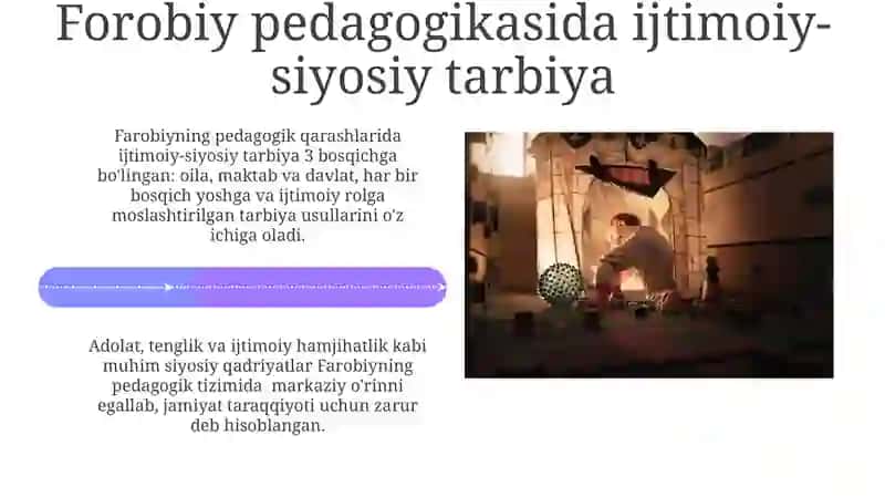 Abu Nasr Forobiyning pedagogik qarashlari 4