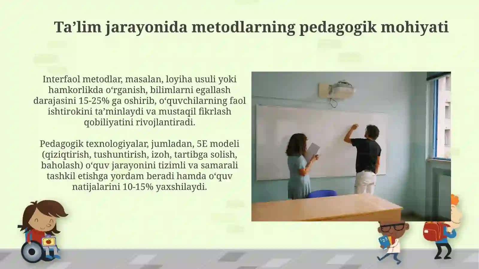 Ta’lim metodlarini takomillashtirish yo‘llari 4