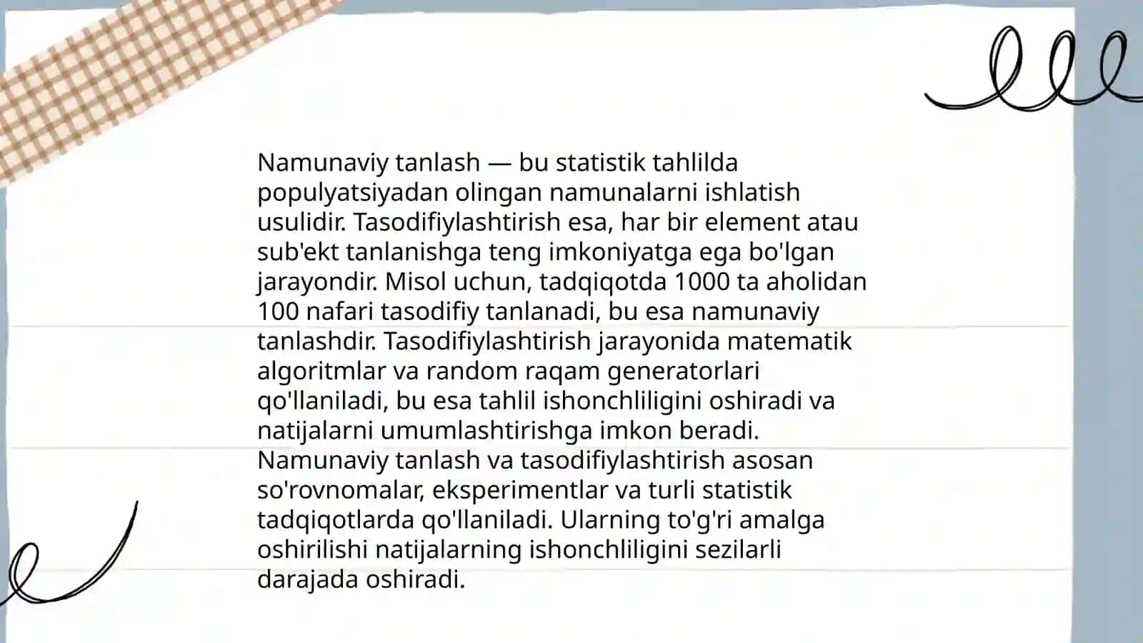 Ma'lumotlarni yig'ish usullari 4