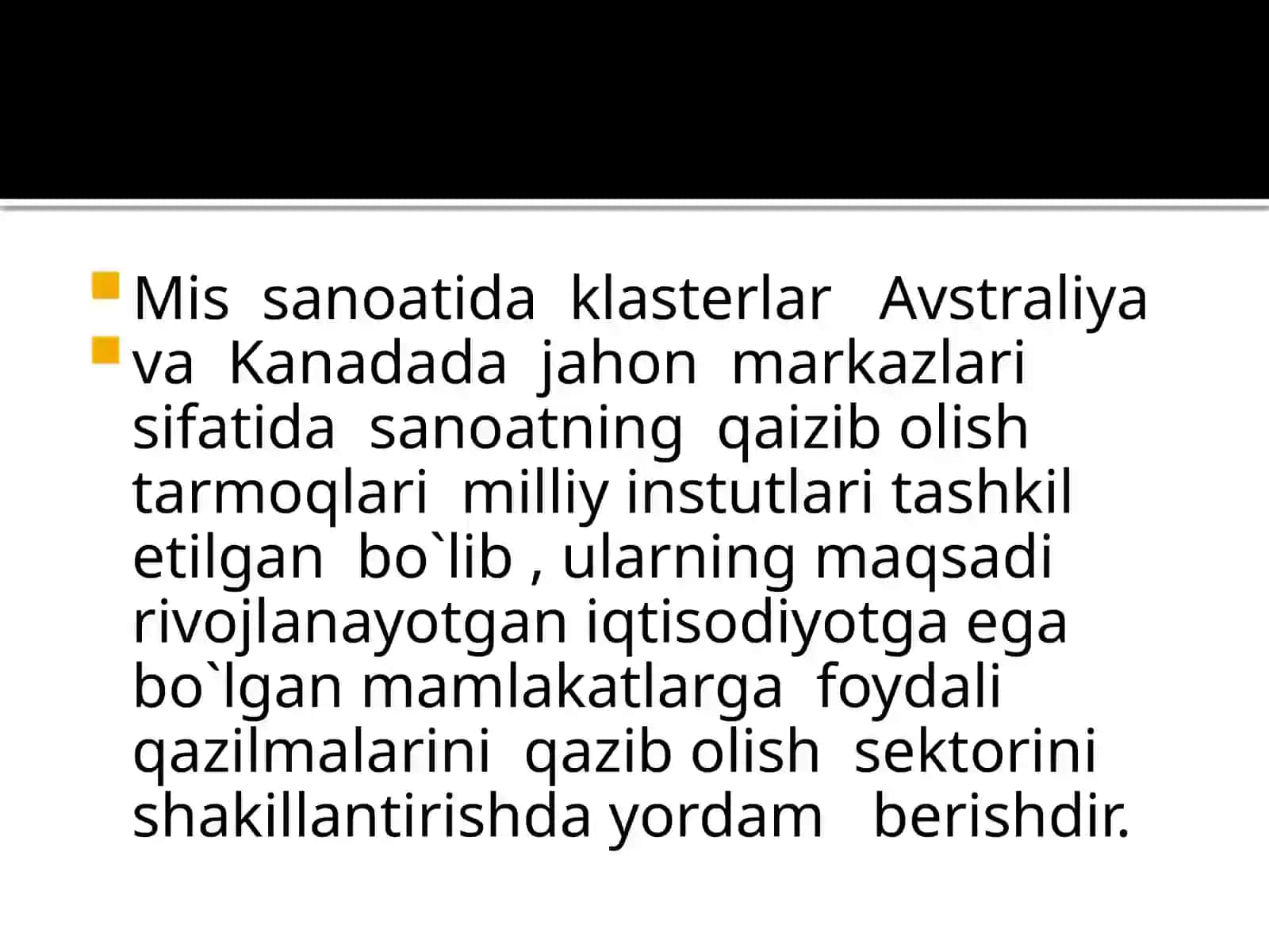 METALLARNING KLASTERLARI 4