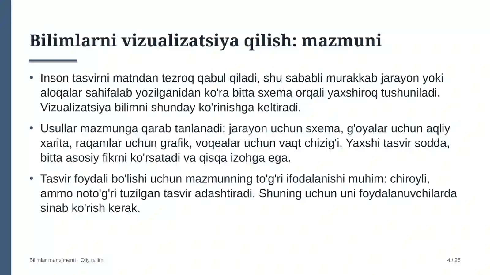 Aqlli shahar loyihalarida bilimlarni vizualizatsiya qilish 4