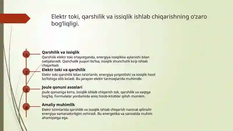 Joul Lenis qonuni 4