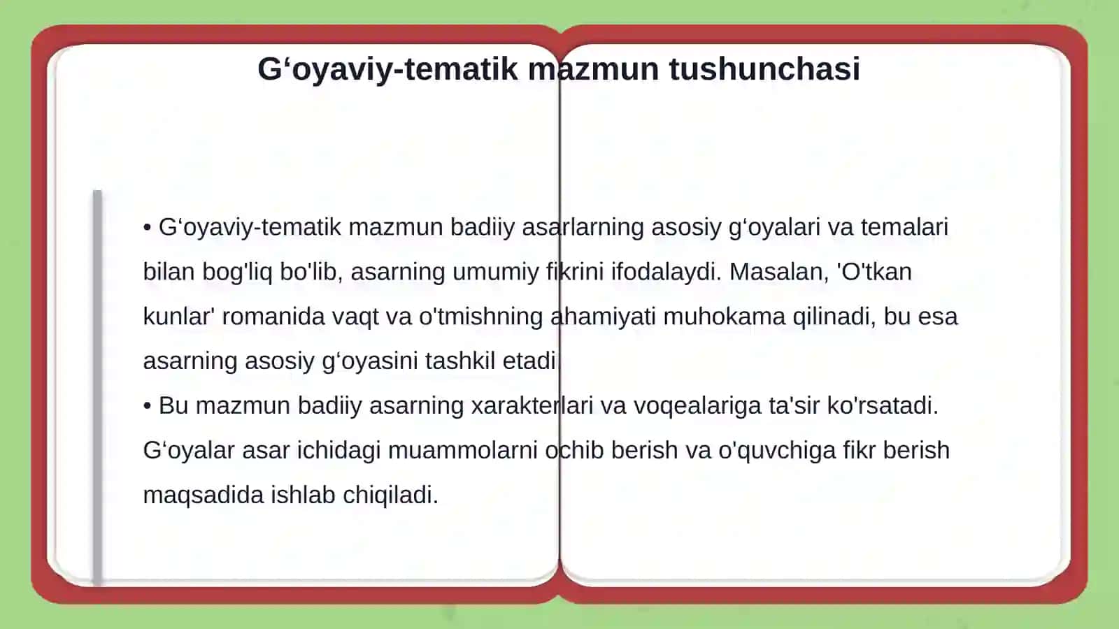 Tuzilish xususiyatlari va g‘oyaviy-tematik mazmunini o‘rganish 4