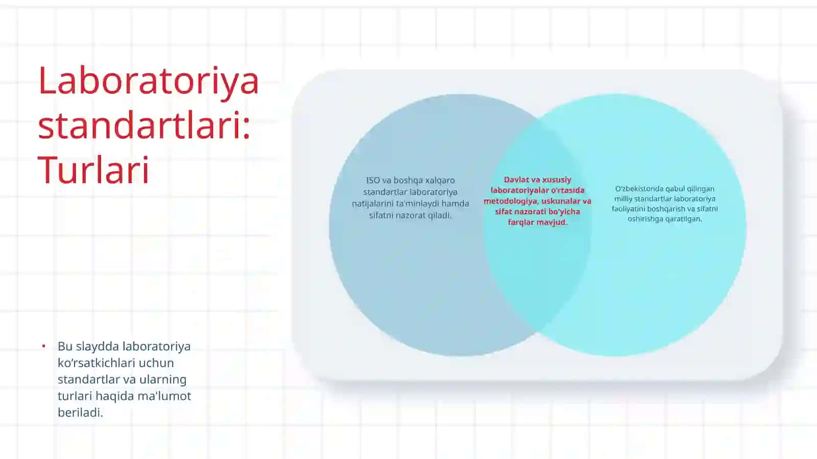 Klinik laboratoriyada foydalaniladigan asosiy birliklar 4