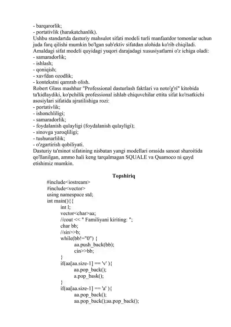 DASTURNI TESTLASH 4