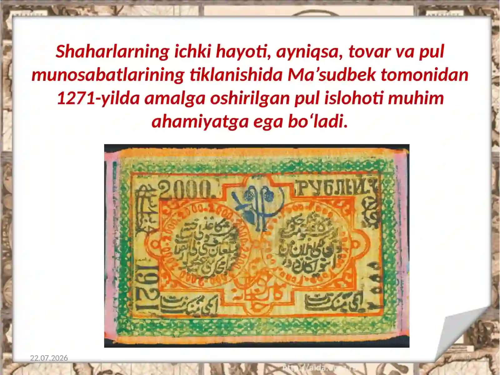 Chigʻatoy ulusi davrida ijtimoiy-iqtisodiy hayot 4