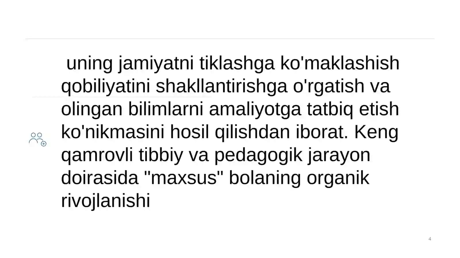 Davolash pedagogikasining ilmiy asoslari 4